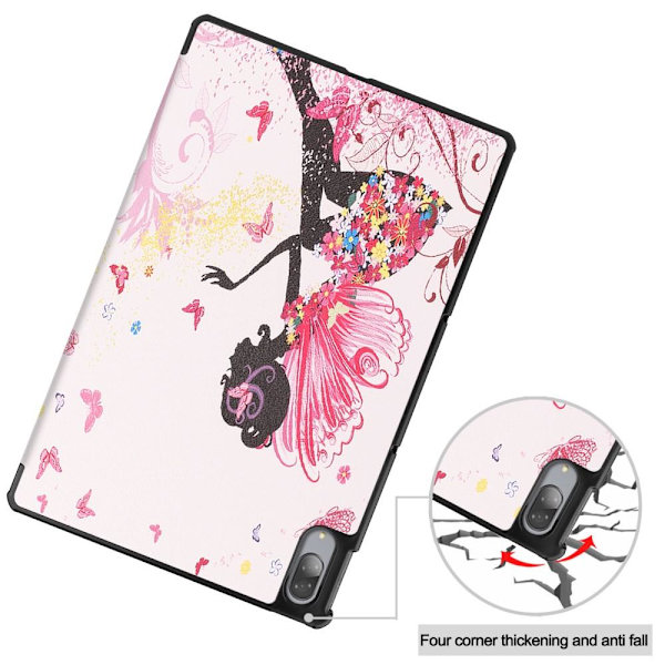 Trefoldelig taske til Lenovo Tab P11 Pro TB - J706F - Skjønnhet Multicolor
