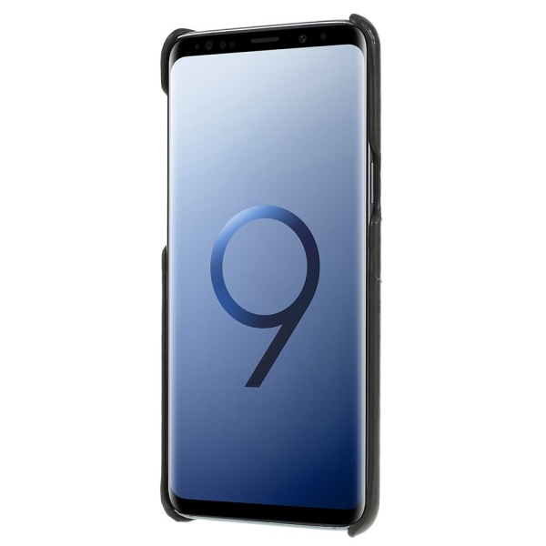 Samsung Galaxy S9 Skal med kortplatser - Grå Svart