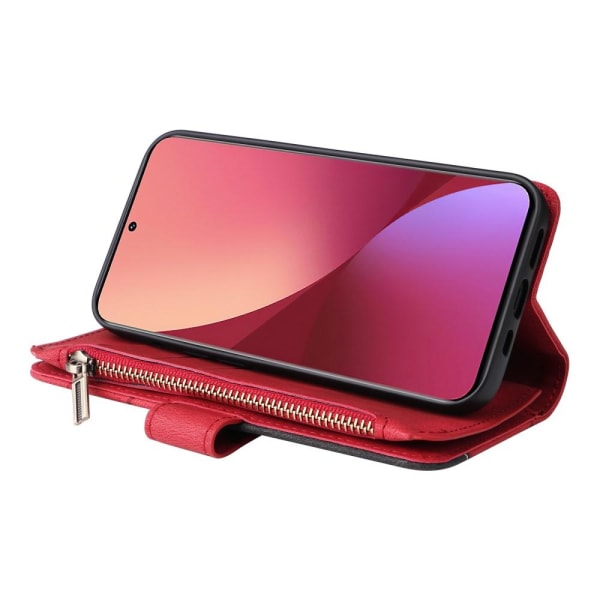 KT Multi-function Series-5 For Xiaomi 12 Phone Case Red