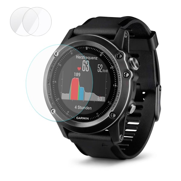 2 pcs HAT PRINCE Garmin Fenix 3 HR Tempered Glass 0.2mm Transparent