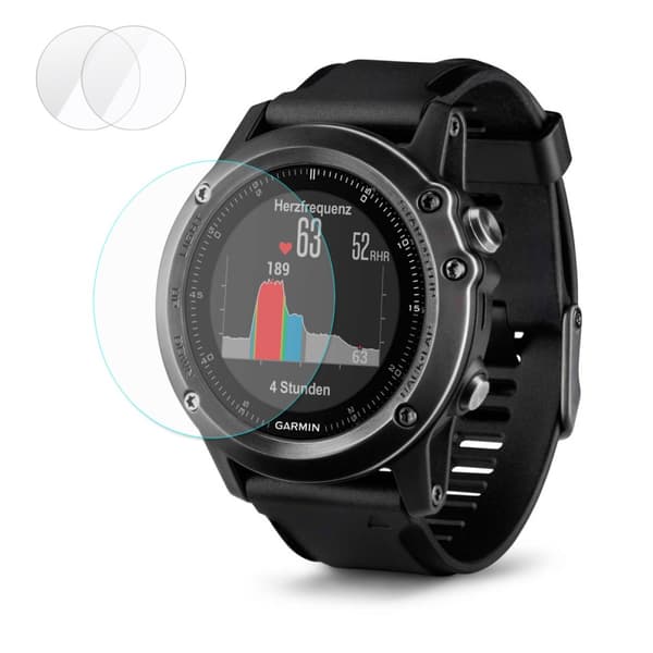 2 st HAT PRINCE Garmin Fenix 3 HR Tempered Glass 0.2mm Transparent