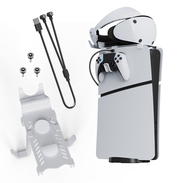 Playstation 5 PS5 Slim Top Stand VR-kypärän säilytysteline Transparent