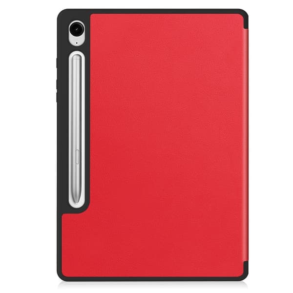 Kolmen taittotelineen älykotelo Samsung Galaxy Tab S10 Lite  -tablettiisi Red
