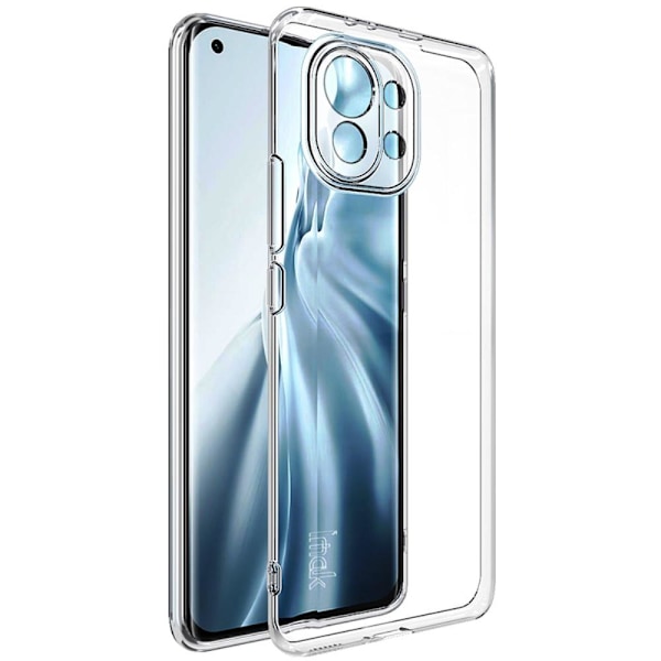 IMAK UX-5-serie TPU mobiltelefoncover til Xiaomi Mi 11 Transparent