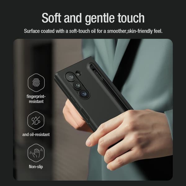 NILLKIN Flex Pure Fold Kuori Samsung Galaxy Z Fold6 5G Black