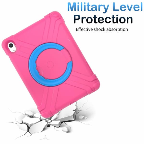 Heavy Duty Armor skal till iPad 10.9 2022 Gen 10 - Rosa Rosa