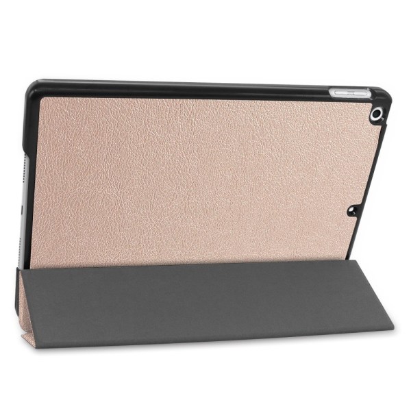 Apple iPad 10.2 2021/2020/2019Slim fit tri-fold fodral - Guld Gold