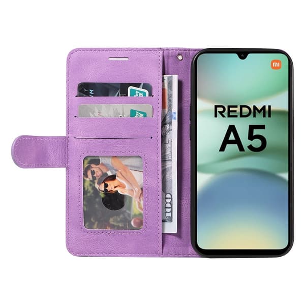 KT Plånboksfodral till Xiaomi Redmi A5 4G - Lila Lila