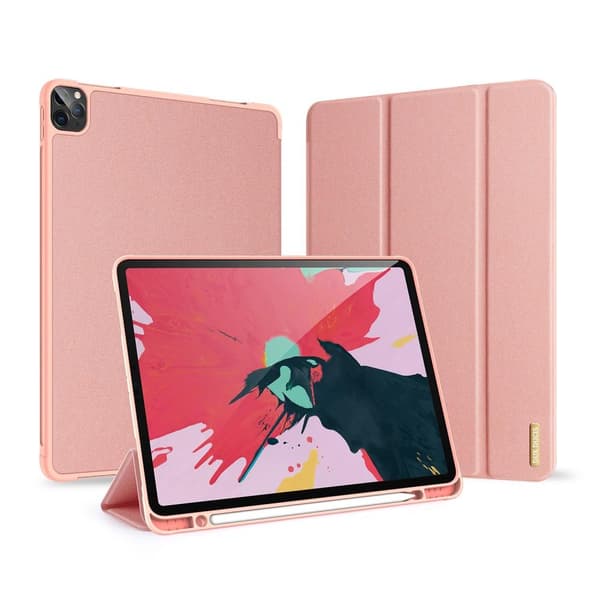 DUX DUCIS Domo iPad Pro 11 (2020)/(2018) Deksel Trefoldelig - Rosa Pink