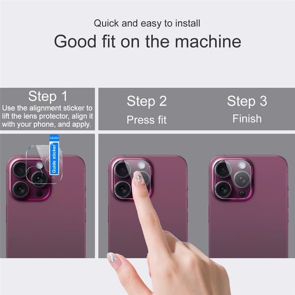 IMAK Camera Lens Protector for Realme C100 5G / P4 Lite 5G / C83 5G Transparent