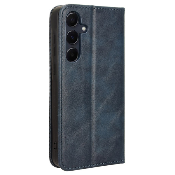 Lompakkoteline Käännettävä puhelinkotelo Samsung Galaxy A35 Blue
