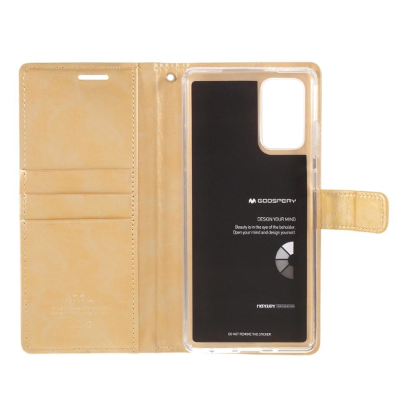 MERCURY GOOSPERY Blue Moon case Samsung Galaxy Note 20 Gold