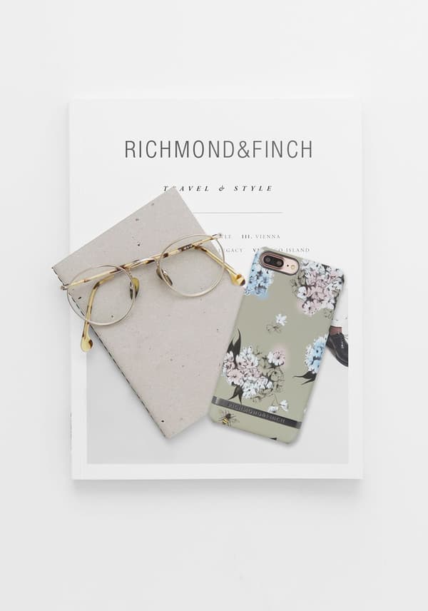 Richmond & Finch deksel til iPhone 6 Plus/6s Plus - Fairy Blossom White