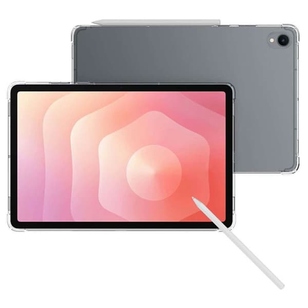 Støtsikkert gjennomsiktig nettbrettdeksel til Samsung Galaxy Tab S12+ Transparent