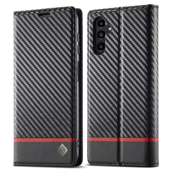 LC.IMEEKE Lompakkokotelo Samsung Galaxy A15 - Musta Black