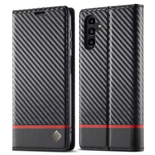 LC.IMEEKE Wallet Case for Samsung Galaxy A15 - Black Black