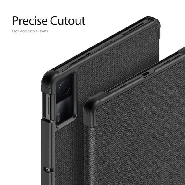 DUX DUCIS Tri-fold Stand to Xiaomi Redmi Pad SE - Black Black