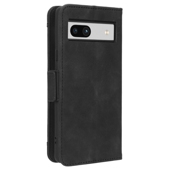 Google Pixel 7a Useita korttipaikkoja Puhelimen Lompakkokotelo - Musta Black
