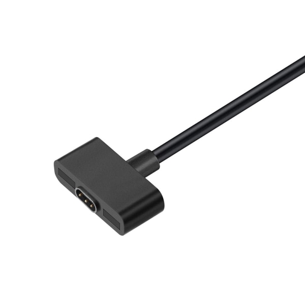 USB Charging Cable Cord for Fitbit Ionic Smartwatch Black