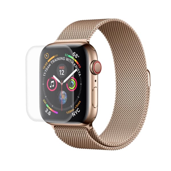 2PCS HAT PRINCE - Apple Watch Series 4 44mm Full Kansiage Transparent