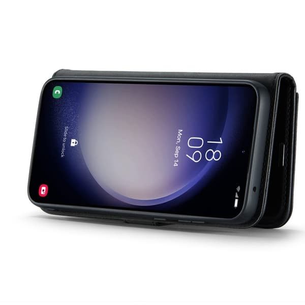 Samsung Galaxy A36 DG.MING Irrotettava 2-in-1-lompakkokuori Black