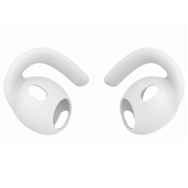 Skridsikre ørepropper i silikone til AirPods Pro 3 – Hvide White