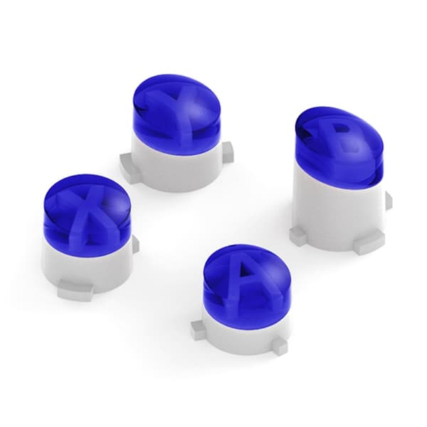 For Xbox One S One Elite Controller ABXY Erstatningsknapper - Mørk Blå Blue