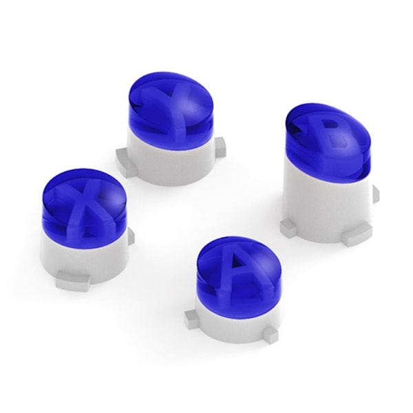 Til Xbox One S One Elite Controller ABXY erstatningsknapper - Mørkeblå Blue