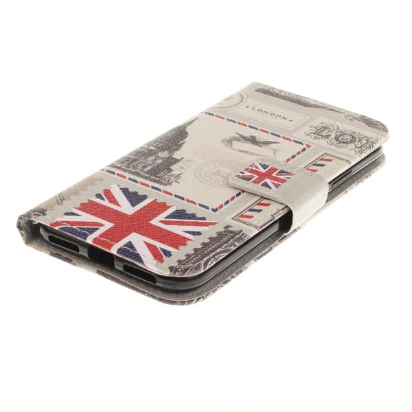 iPhone X Lommebok - cover - London Elements
