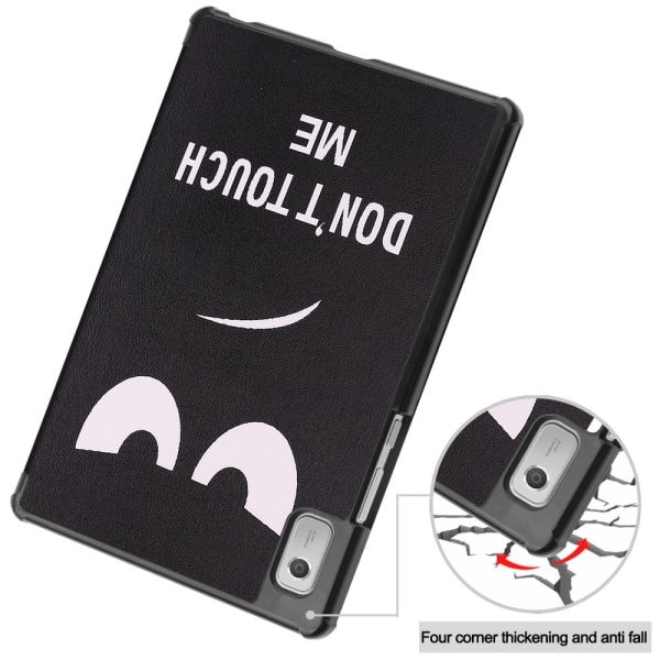 Trefoldet Stativdeksel for Lenovo Tab M9 - Don't Multicolor
