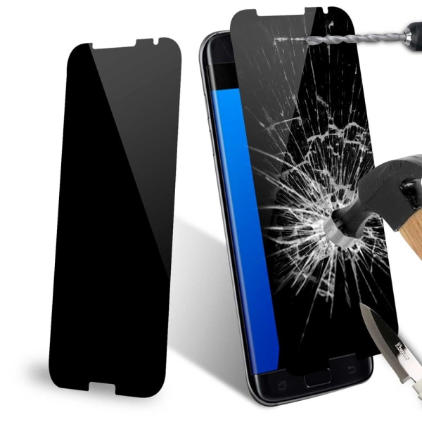 Insynsskydd / Privacy Härdat glas till Samsung Galaxy S7 Transparent
