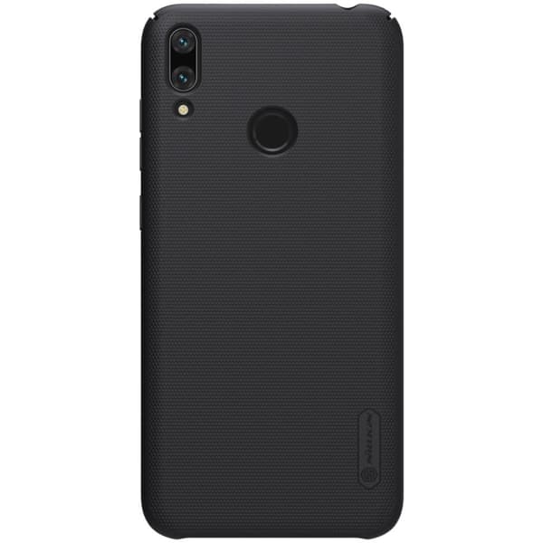 NILLKIN Huawei Y7 2019 Frostet Skall Hardt - Sort Black