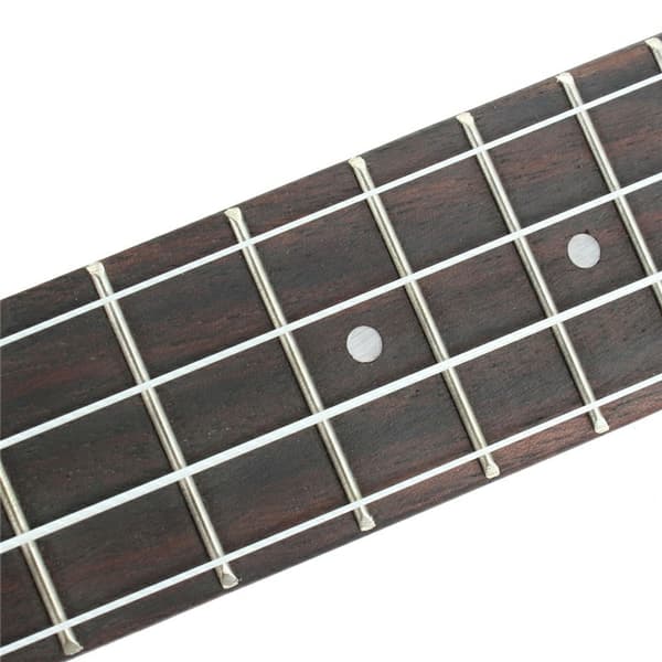 Sapele Ukulele 4-strängad Musikinstrument Brun