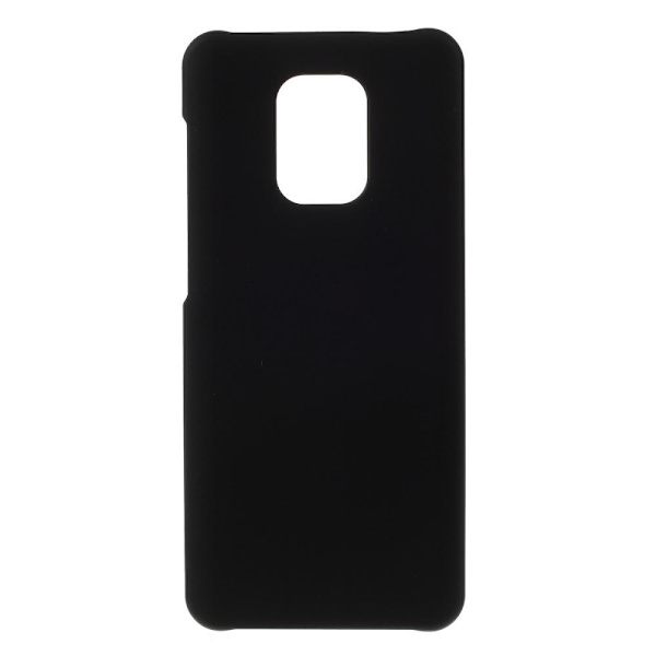 Rubberized Hard PC Suojakuori - Xiaomi Punainenmi Note 9 Pro Black