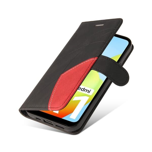 Til Xiaomi Redmi A1 KT - serie - 1 dobbeltfarve Black