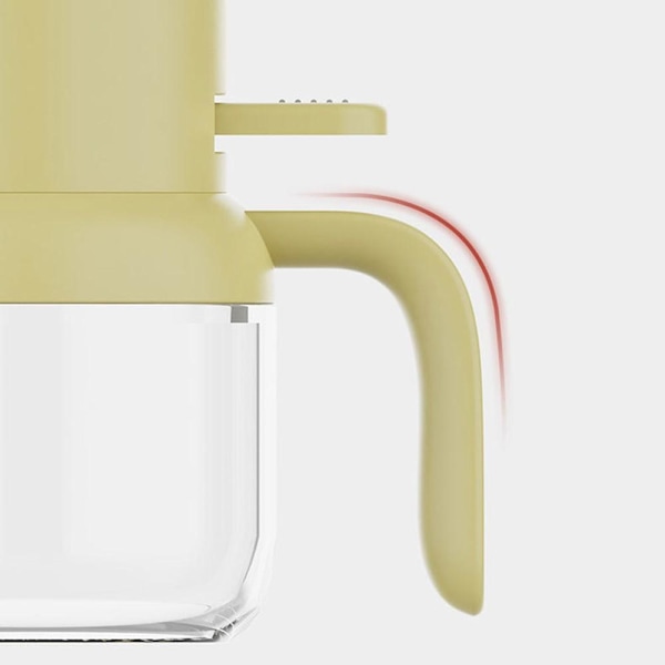 180ml Kök Matlagning Grill Glas Oljeflaska Vinäger Sprayflaska Beige