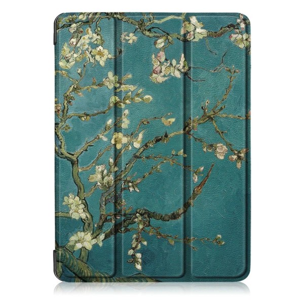 Til iPad Pro 11 2021/2020 Trifoldet stativ-tabletetui - Blossom Multicolor