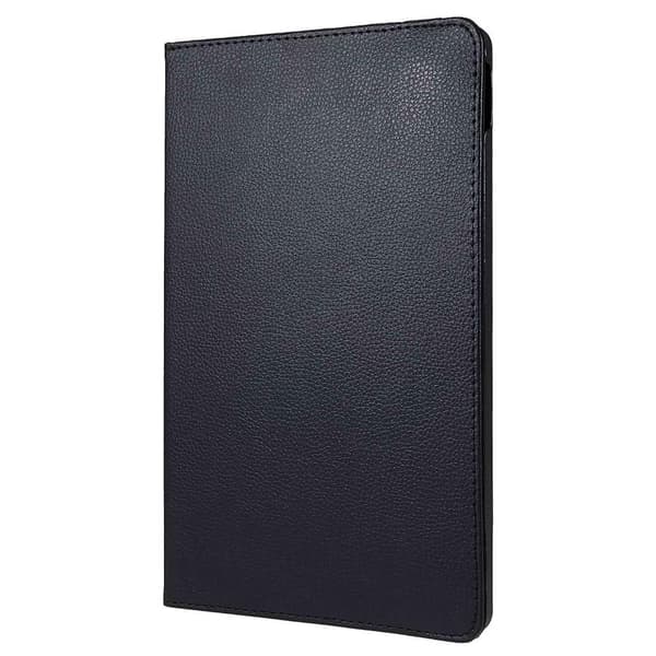 Litchi Taske Roterende Stativ Lenovo Tab M10 Plus (Gen 3) 10.6" Black