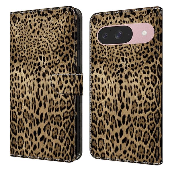 För Google Pixel 10 Pro / 10 / 9 Pro / 9 Plånboksfodral Mönstertryckt PU-läder Flip Stativ Mobilfodral multifärg