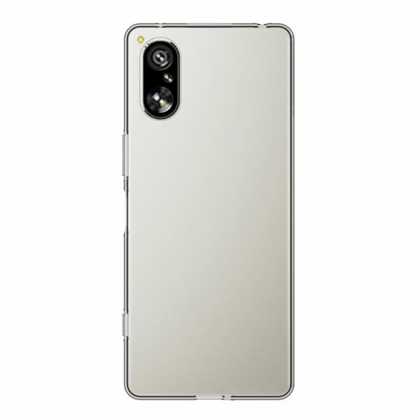 Slank TPU-telefondeksel for Sony Xperia 5 V Transparent