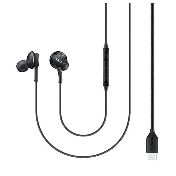 Samsung Stereo Headset EO-IC100 In-Ear høretelefoner Headset USB-C Sort Black