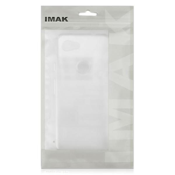IMAK UX-5-serie TPU mobiltelefoncover til Samsung Galaxy S25 Edge Transparent