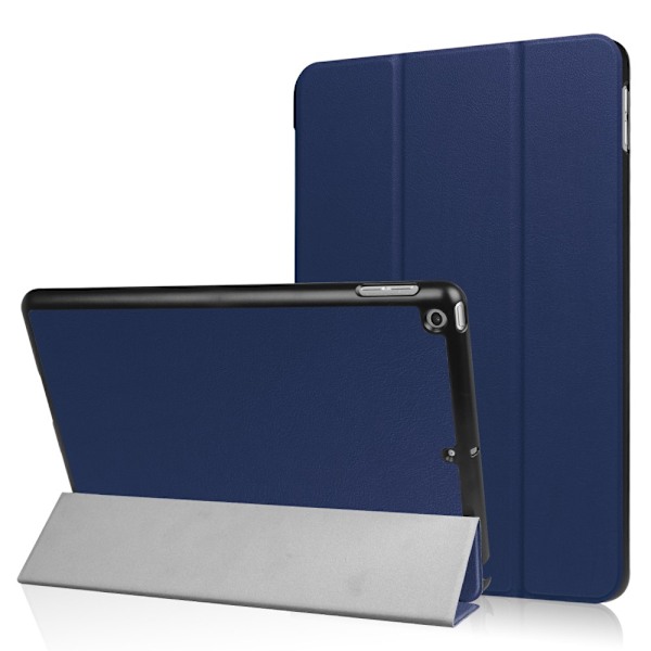 iPad 9.7" (2017 / 2018) Slim fit tri-fold fodral - Mörk Blå Mörkblå