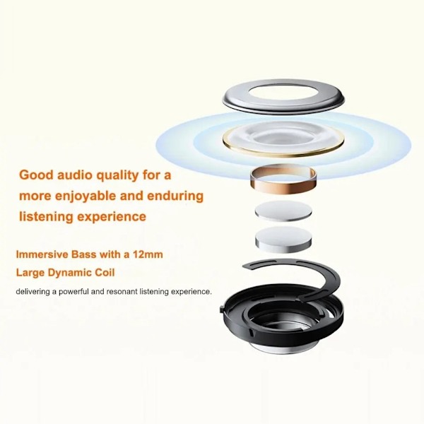 XIAOMI Redmi Buds 4 Active Bluetooth-hodetelefoner - Svart Black