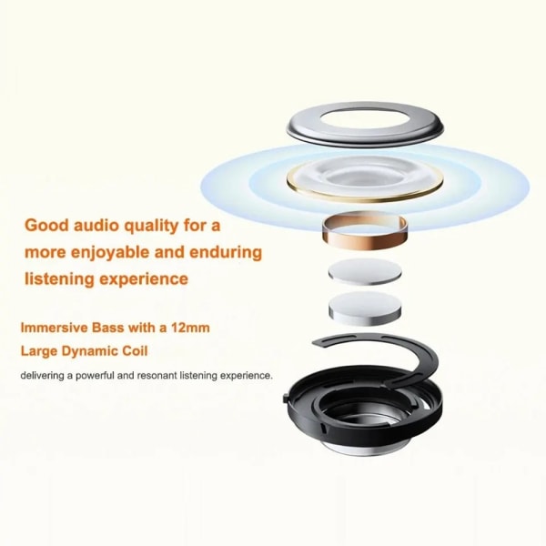 XIAOMI Redmi Buds 4 Active Bluetooth hörlurar Headset - Svart Svart