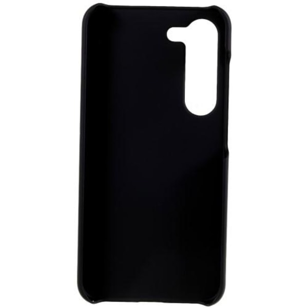 Kuminen kova PC- case suojakuori Samsung Galaxy S23+:lle Black