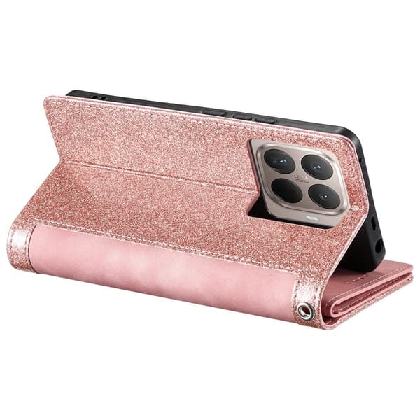 Xiaomi 17T Lompakkokotelo Pink gold