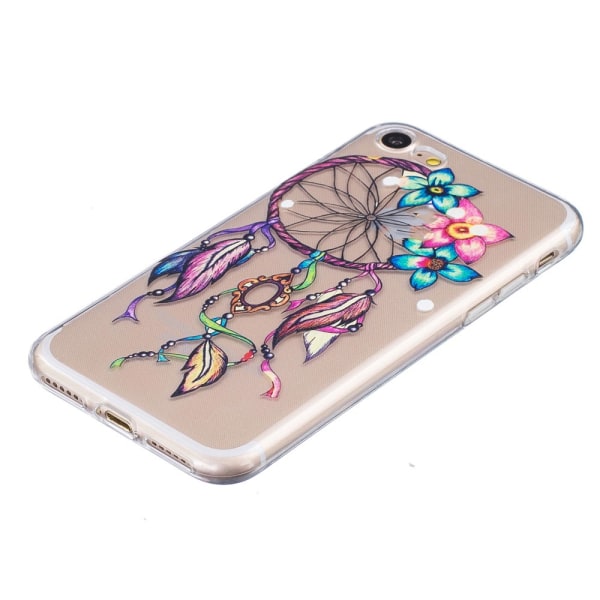 iPhone 7 / iPhone 8 TPU Cover - Flower & Dream Catcher