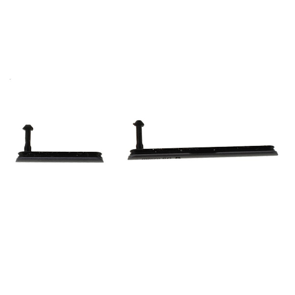 Sony Xperia Z3 Støvpluggcover for Lading & SD - Sort Black
