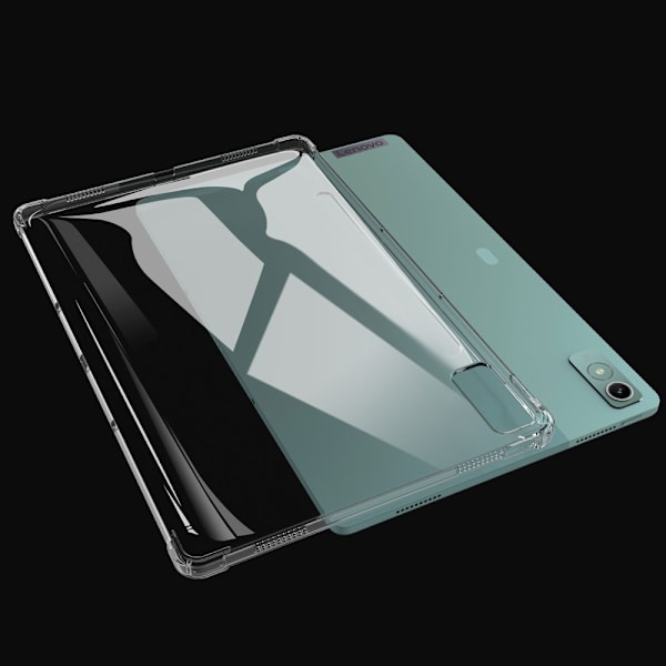 Lenovo Tab P12 -TPU Klar Matteret Tablet-Taske Transparent